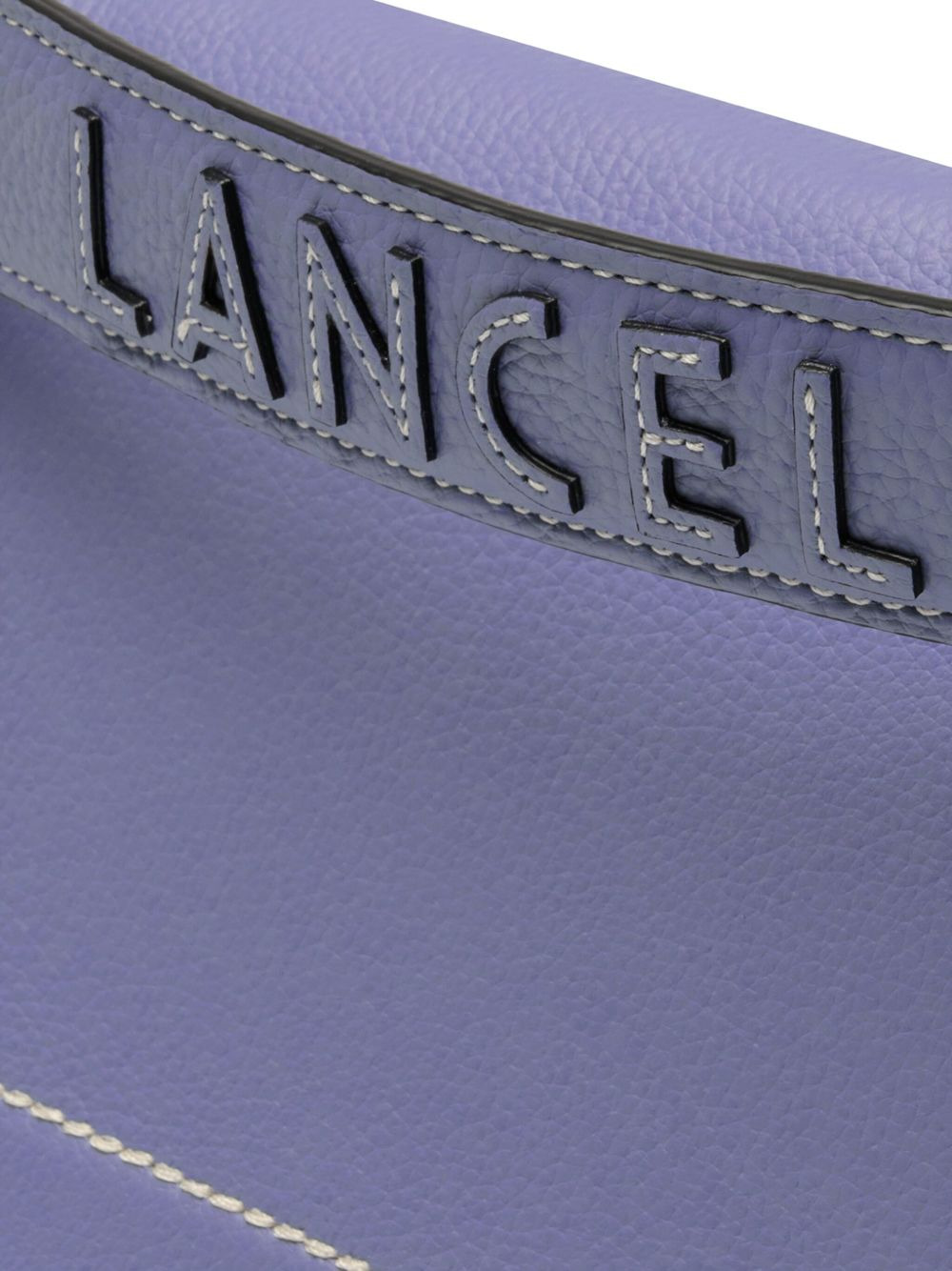Ninon flap-detail leather satchel - 4