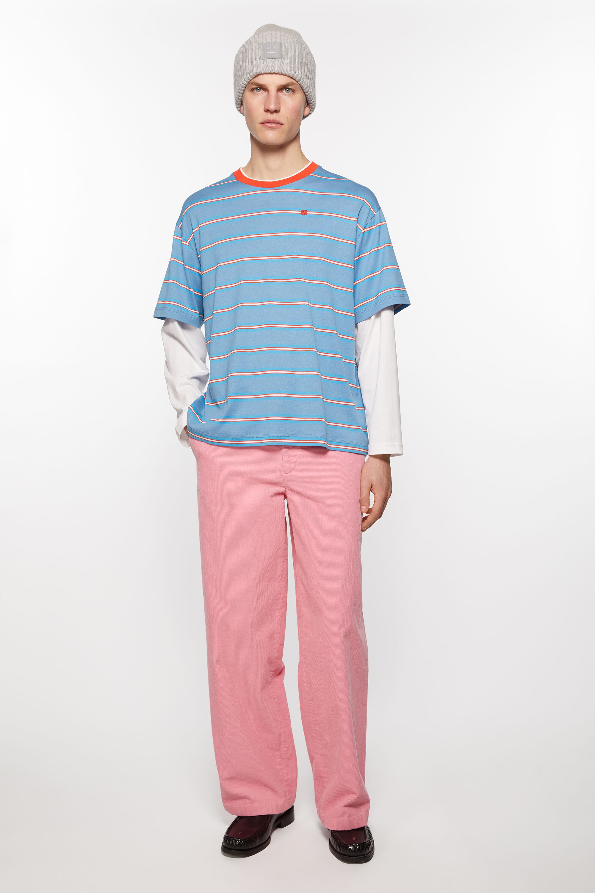 Cord trousers - Tango pink - 4