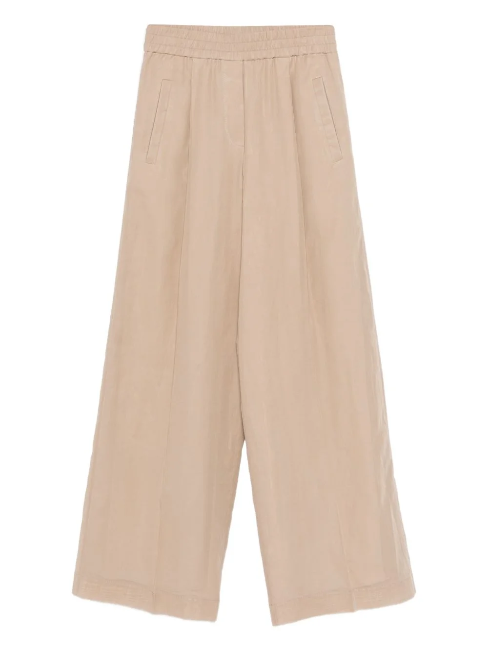 elasticated palazzo pants - 1