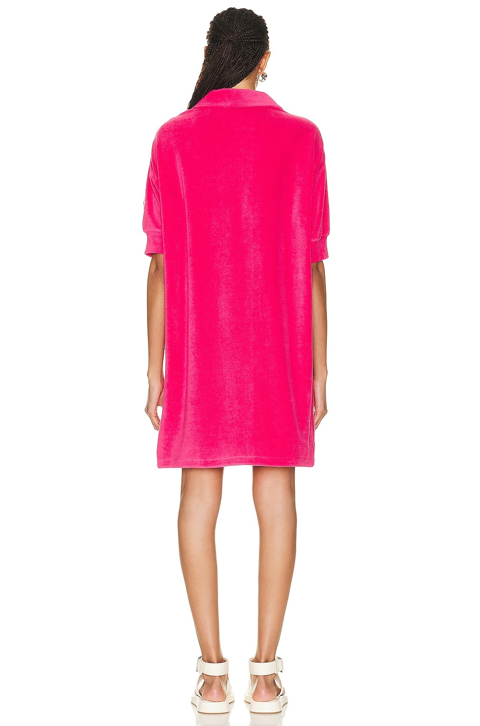 Terry Shirt Dress - 3