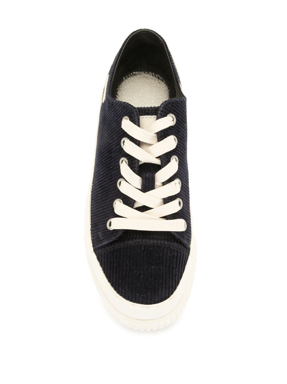 x Both corduroy platform sneakers - 4