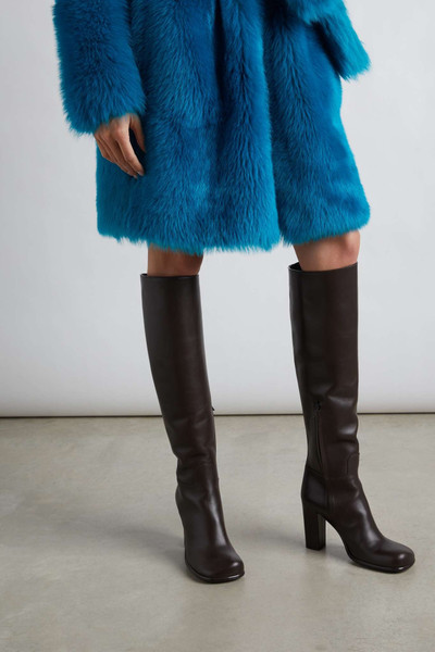 Bottega Veneta Leather knee boots outlook