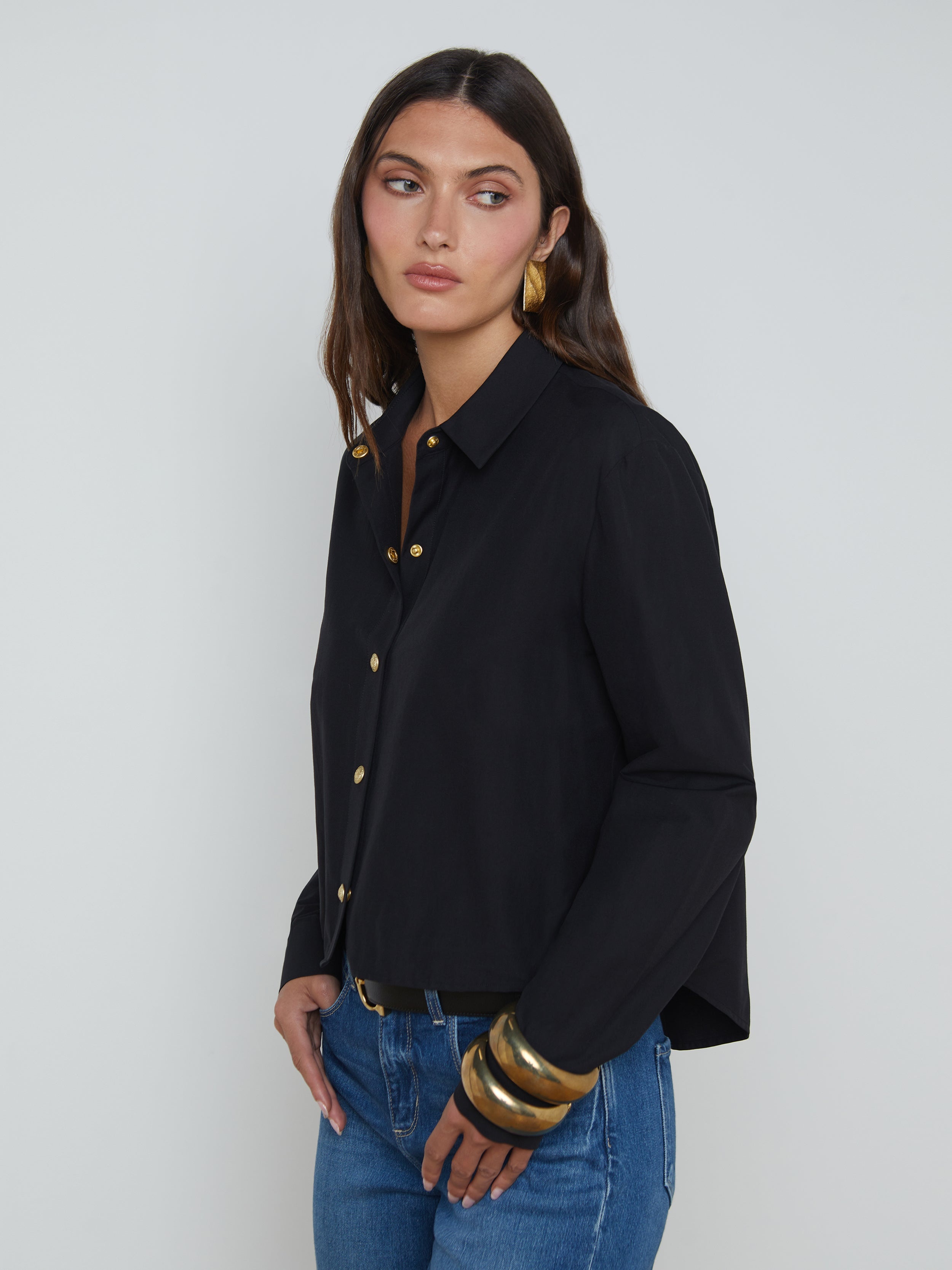 Cosette Button-Down Shirt - 5