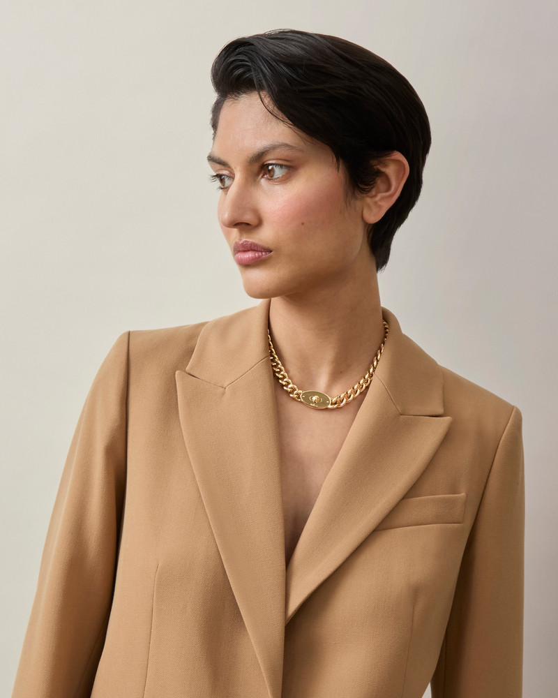 Mulberry Bayswater Chunky Chain Necklace
Gold Stainless Steel outlook