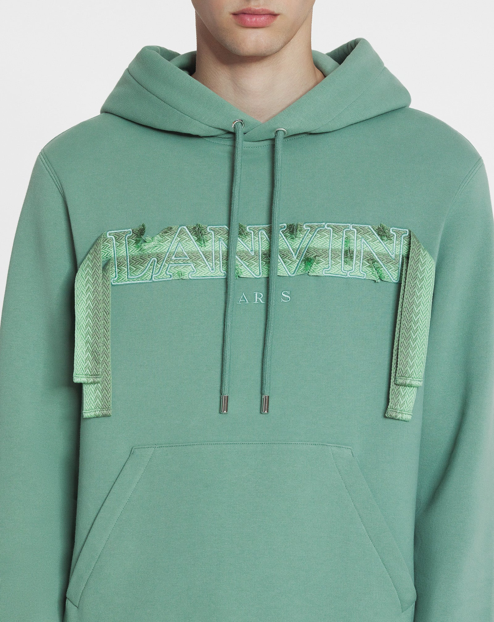 LANVIN CURB LACE HOODIE - 5