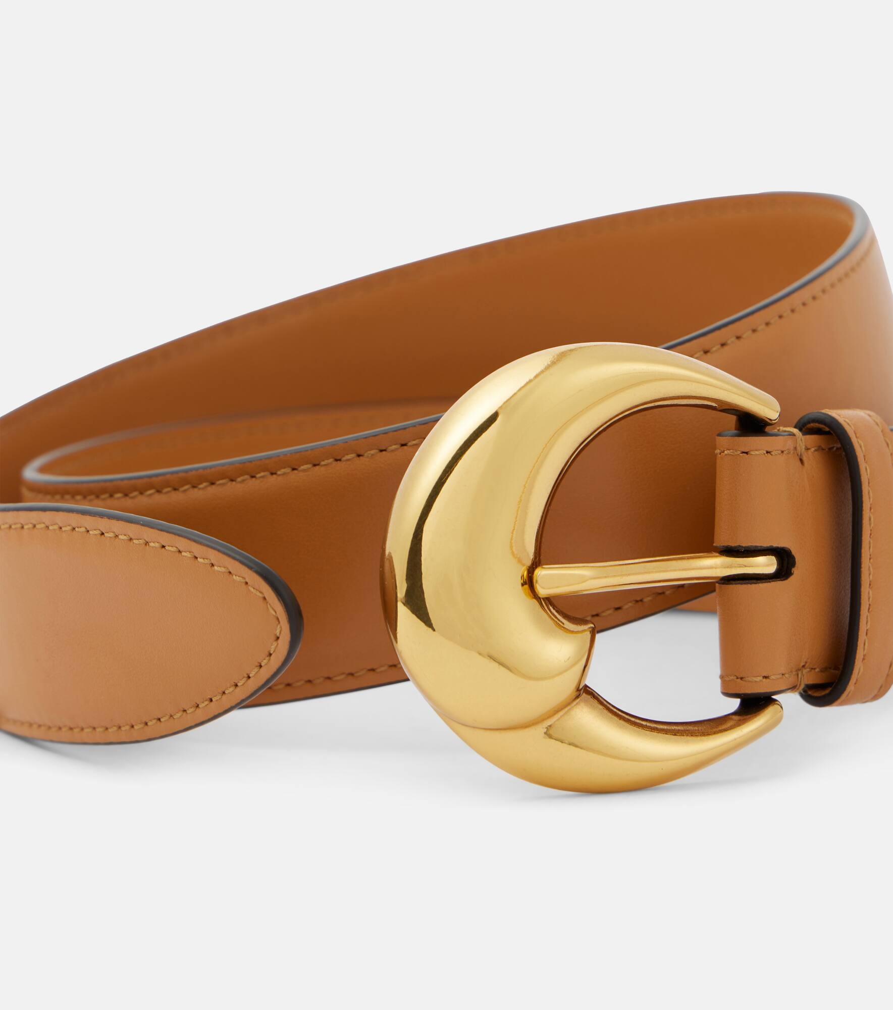 Paisley leather belt - 3