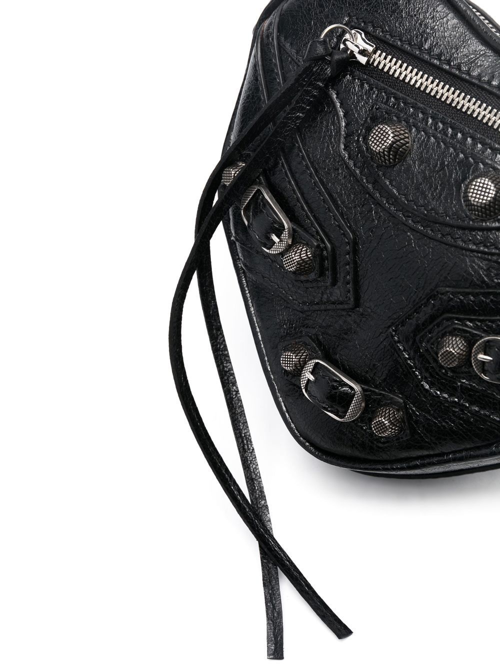 mini Le Cagole Heart leather crossbody bag - 4