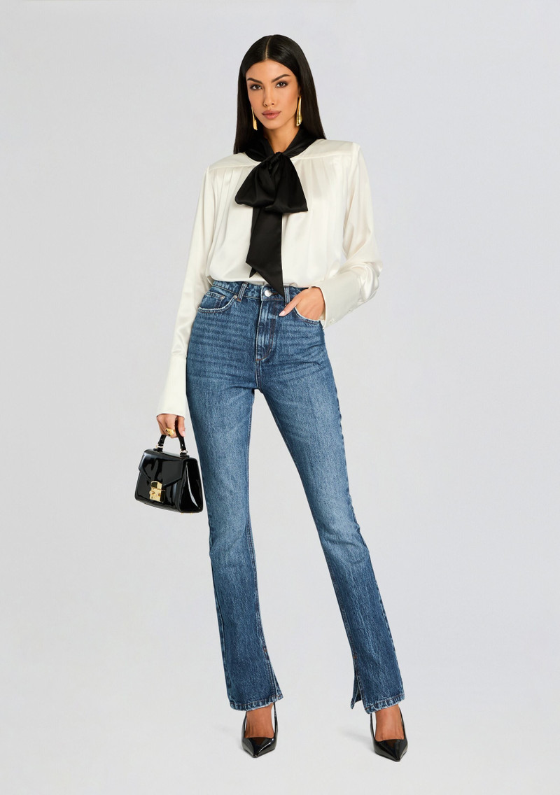 RETROFÊTE LAFAYETTE SLIM STRAIGHT LEG JEAN outlook