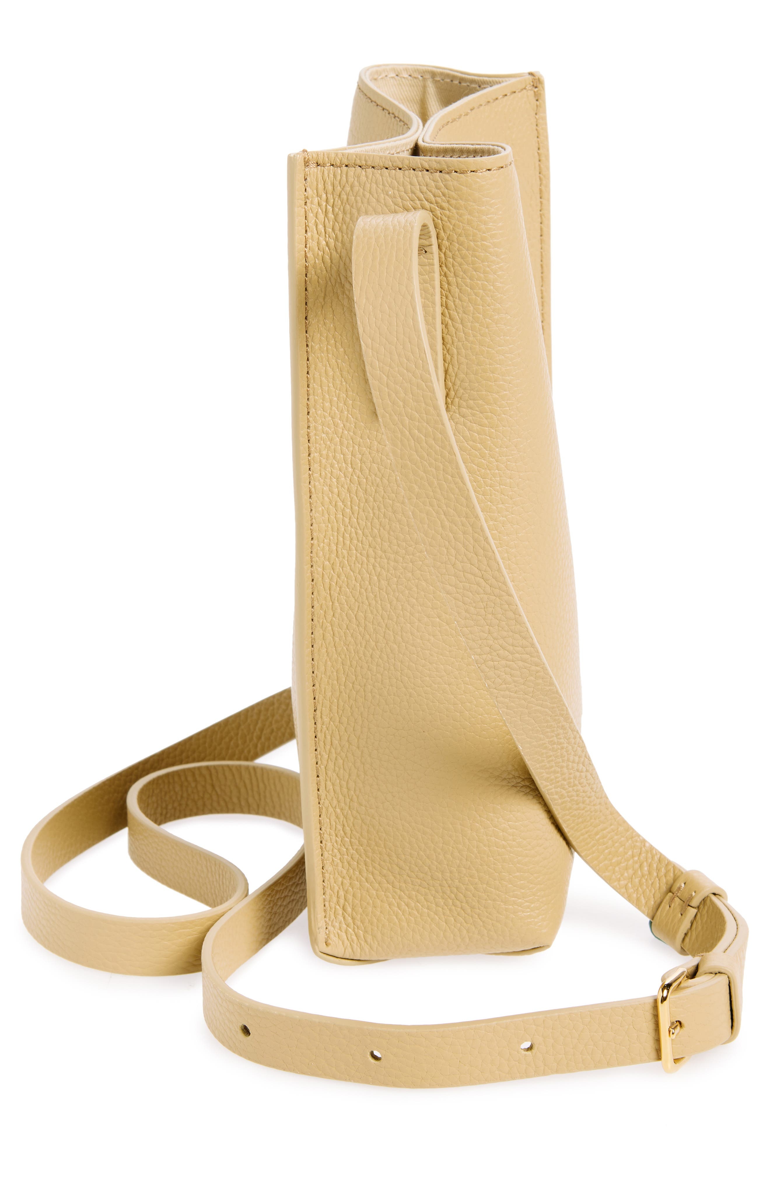 Marni Small Museo Leather Crossbody Bag in Tan at Nordstrom - 6