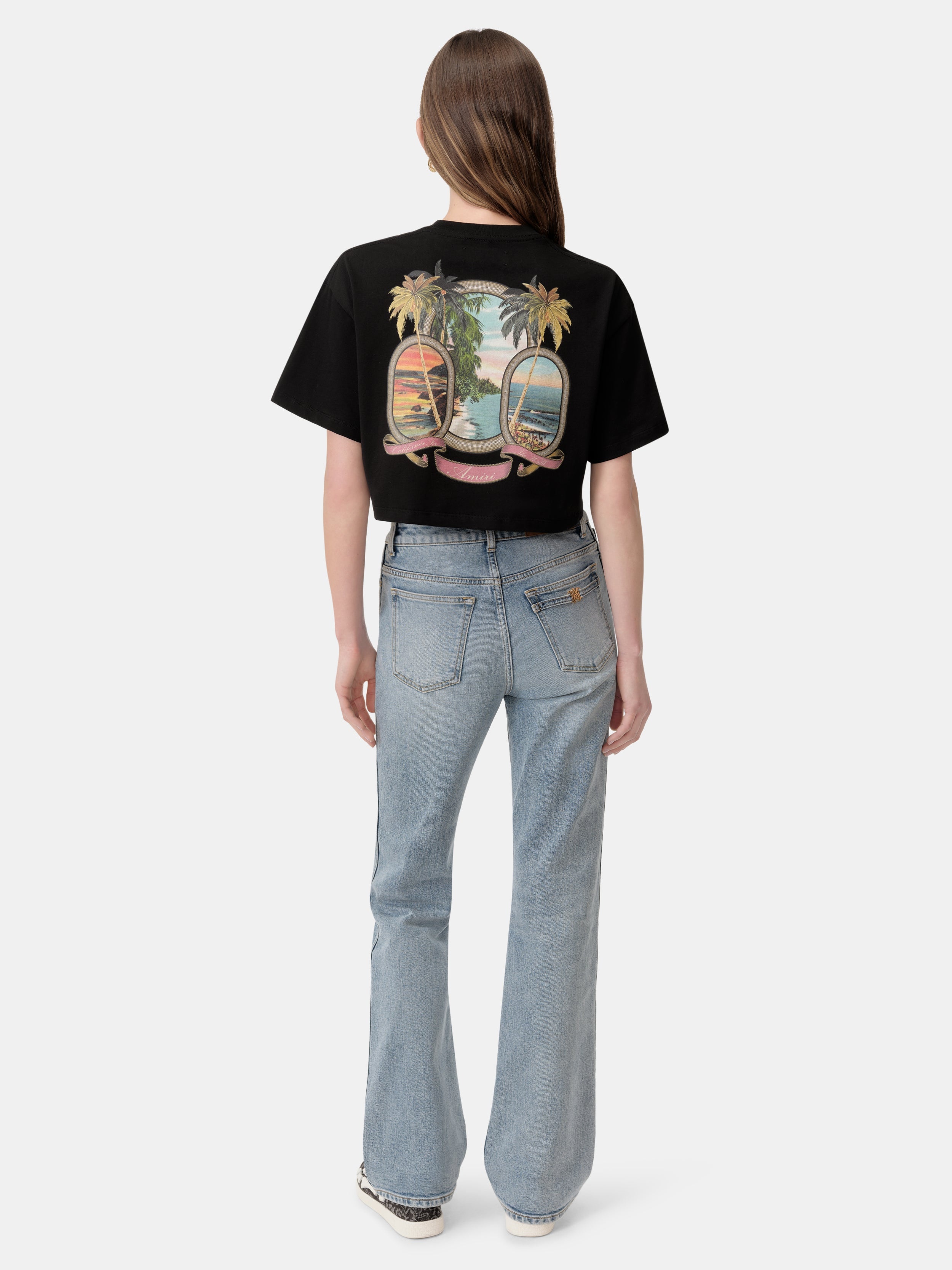 WOMEN'S MA PARADISE CROPPED TEE - 2