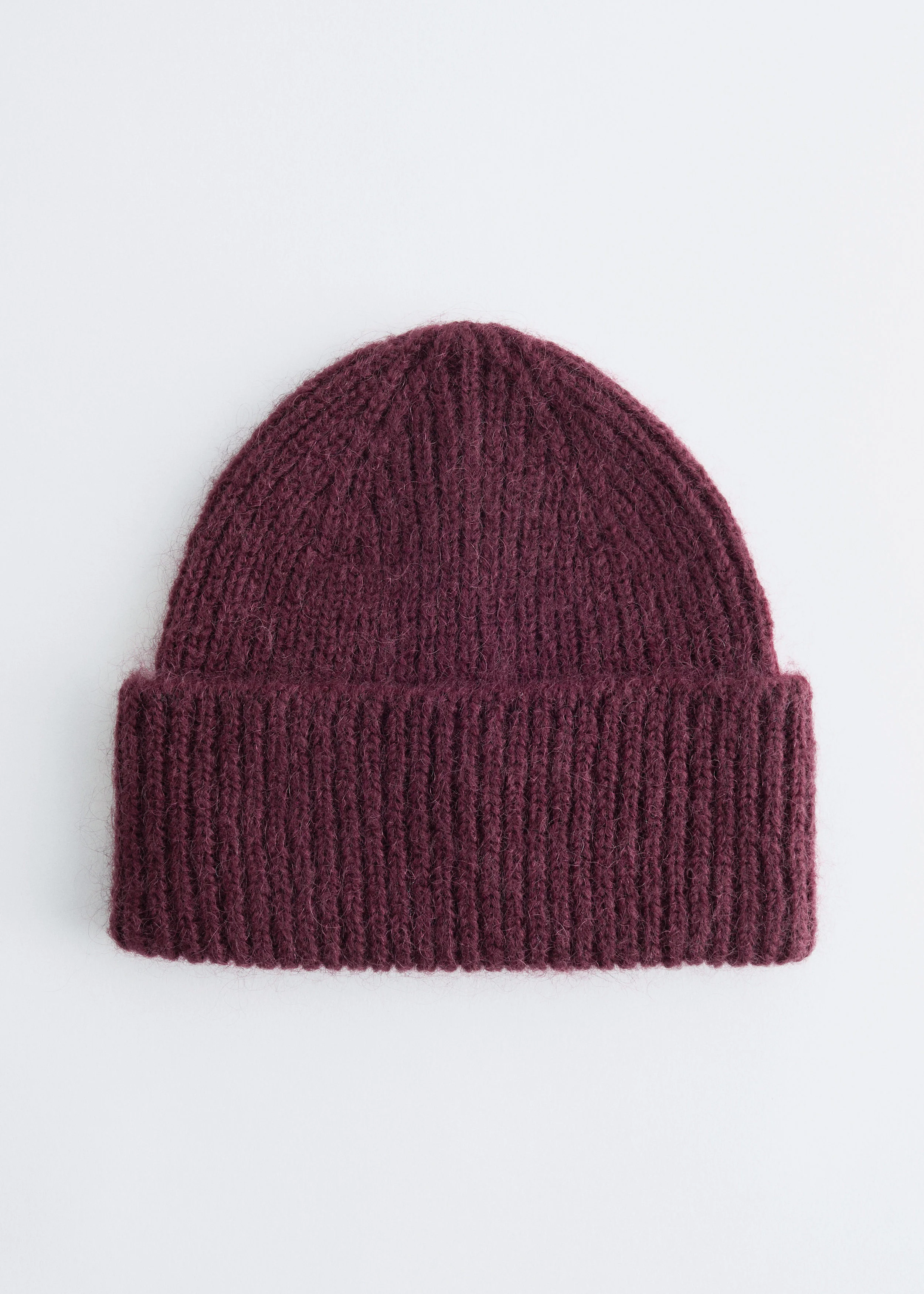 Wool Blend Beanie - 1