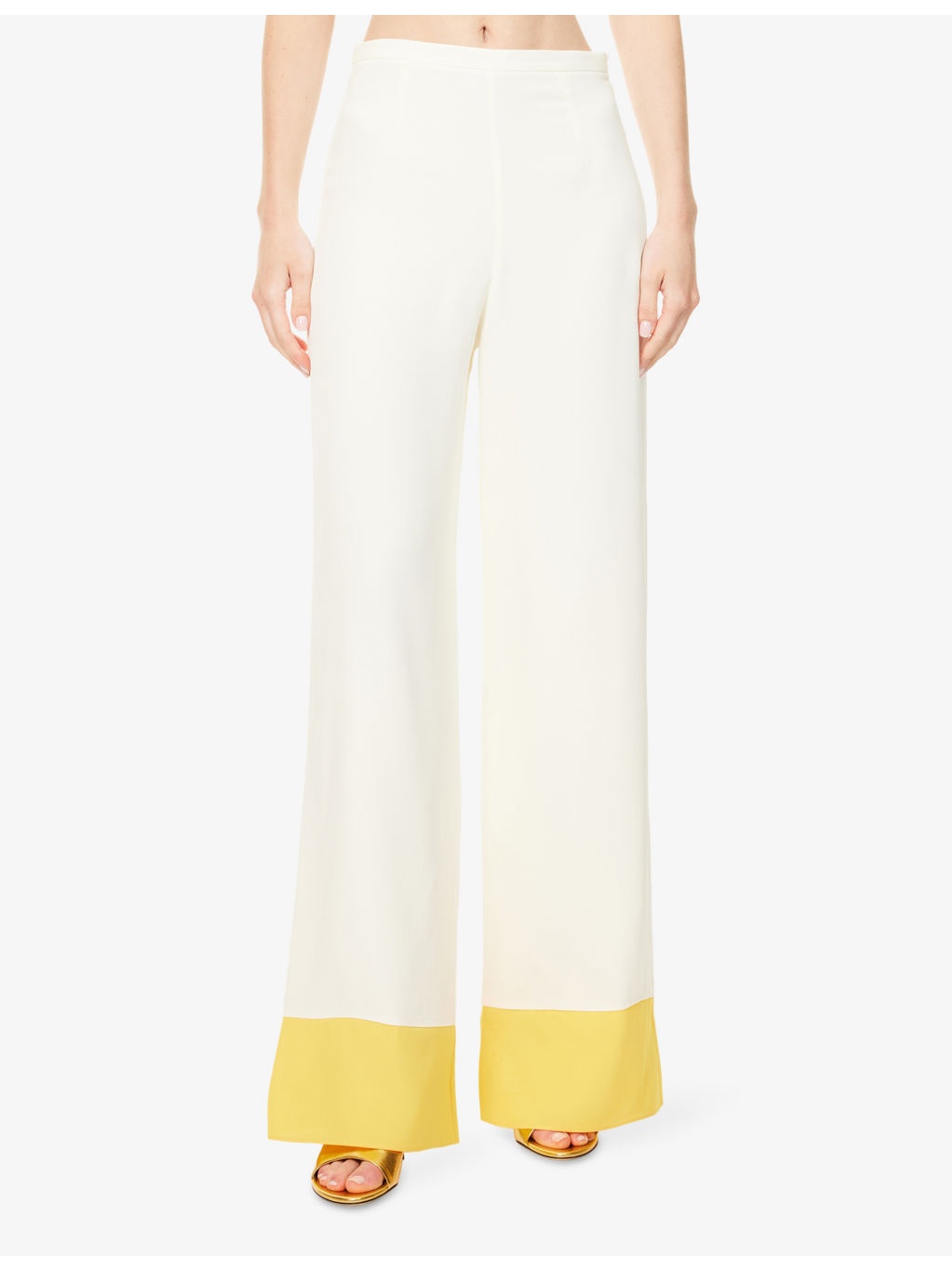 Marlene Corniche Wide-Leg Woven Trousers - 3