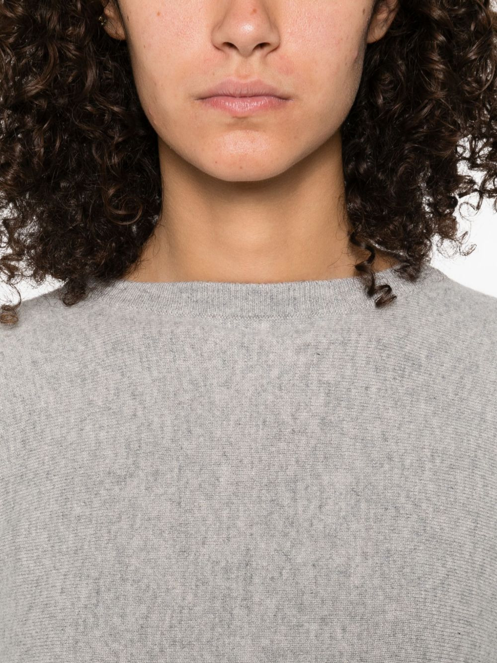 crew-neck cashmere-blend sweater - 5