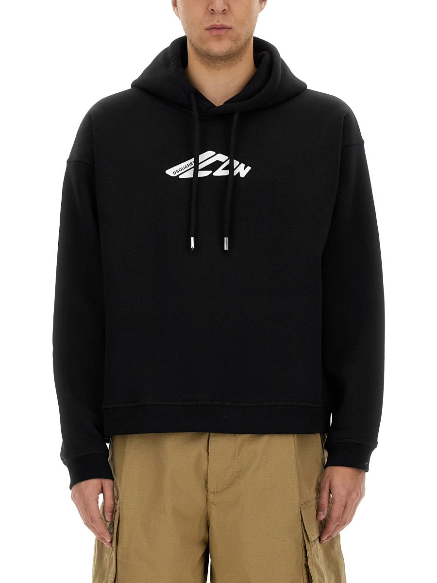 Dsquared Men Sweatshirt With Logo Print - 1