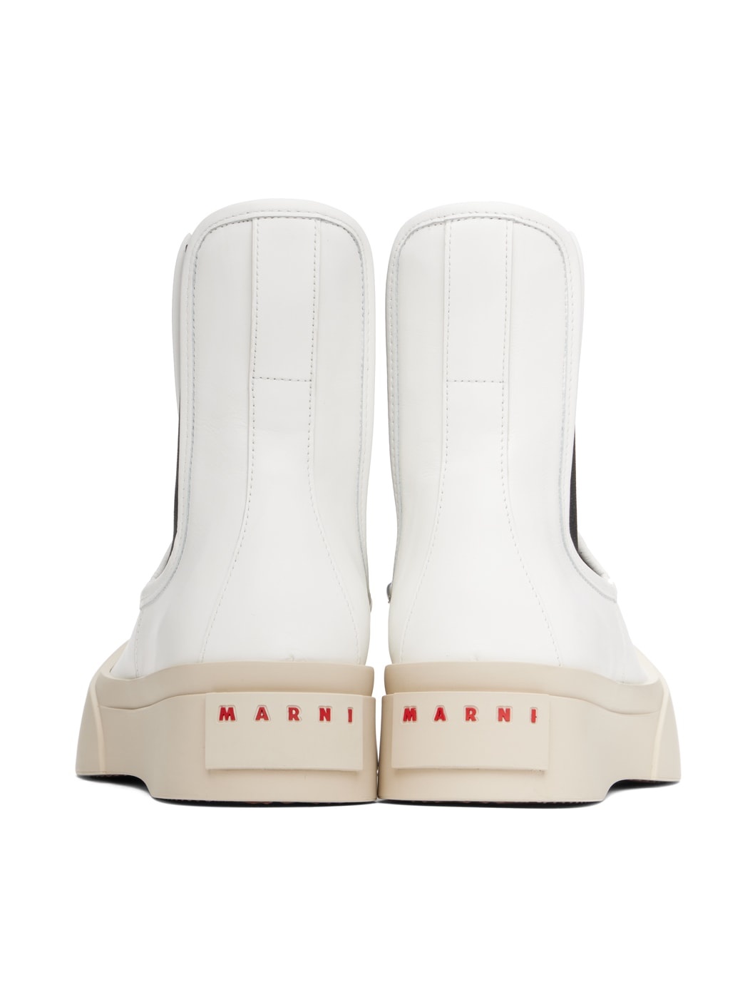 White Pablo Chelsea Boots - 2