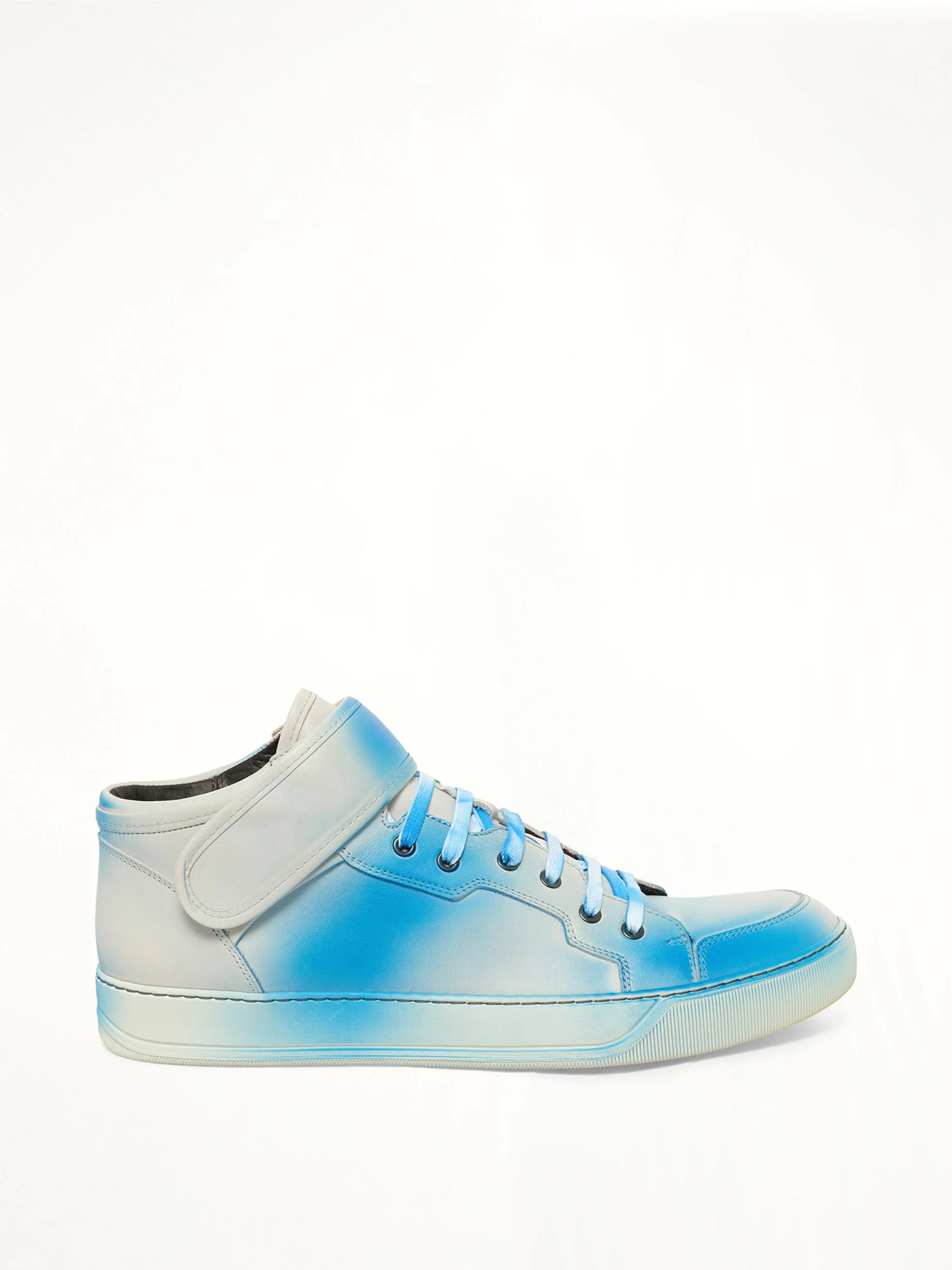 Midtop Velcro Sneaker in Ivory - 1
