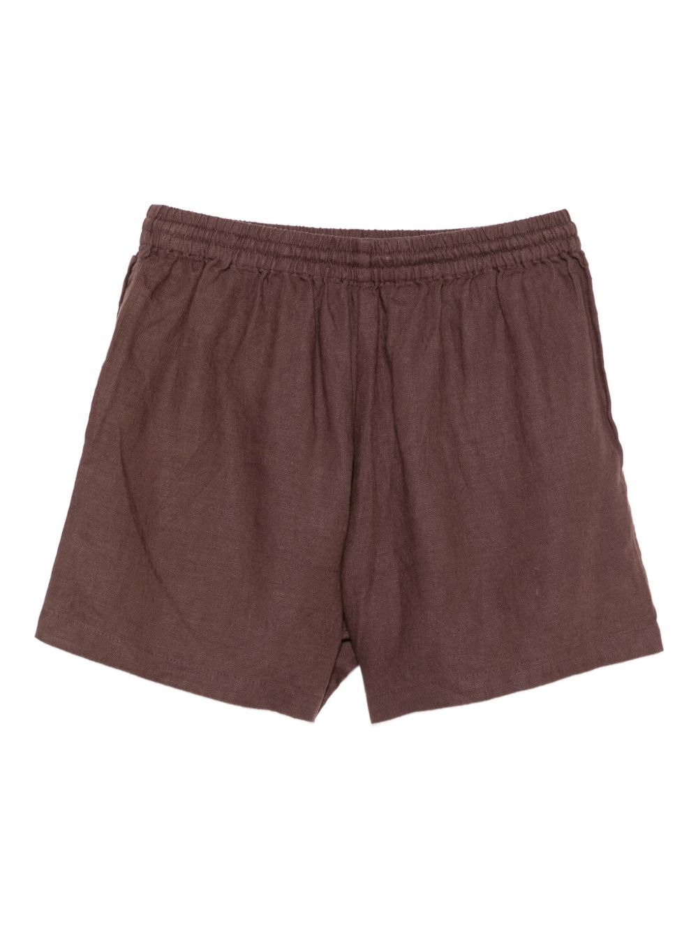 Maren drawstring linen shorts - 2