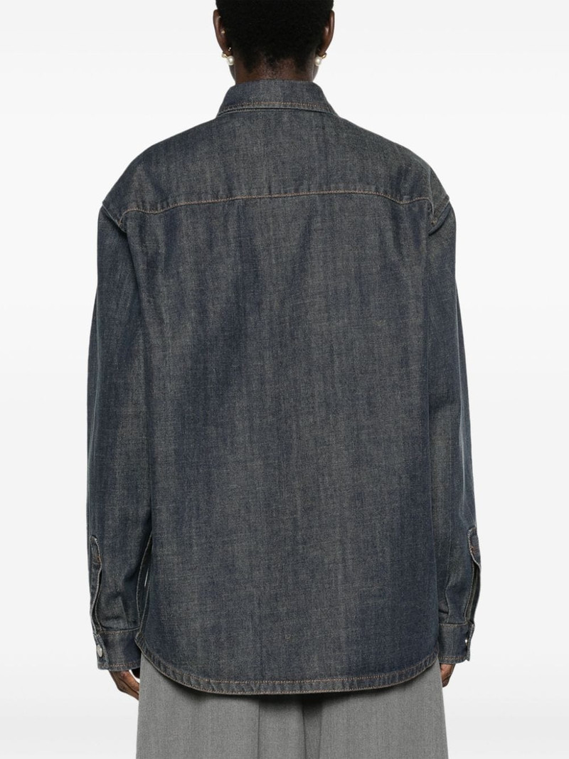 long-sleeve denim shirt 4