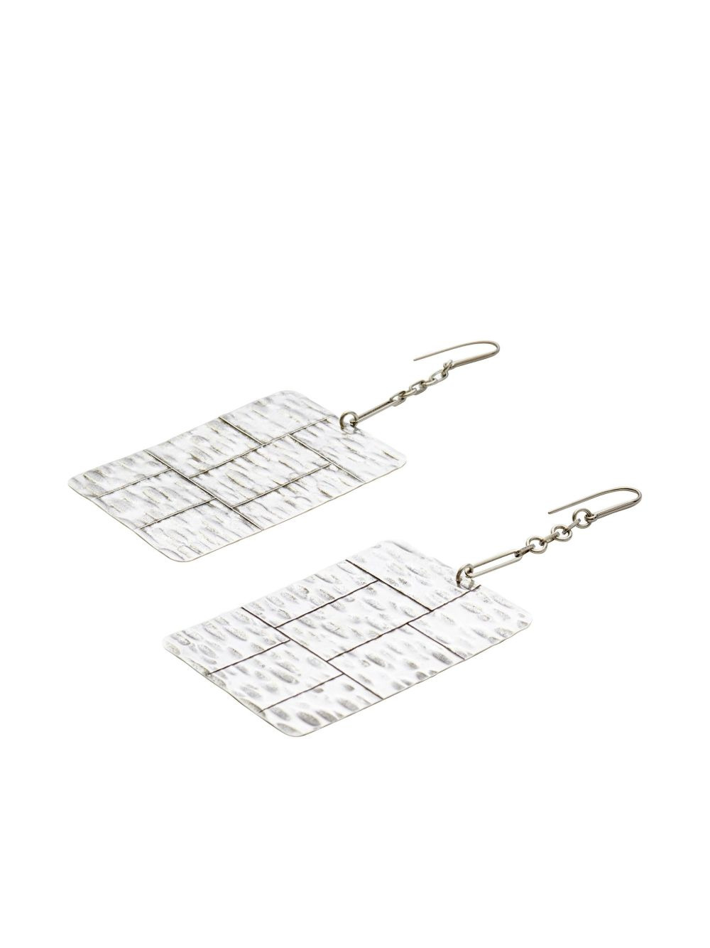 Blacke patterned earrings - 3
