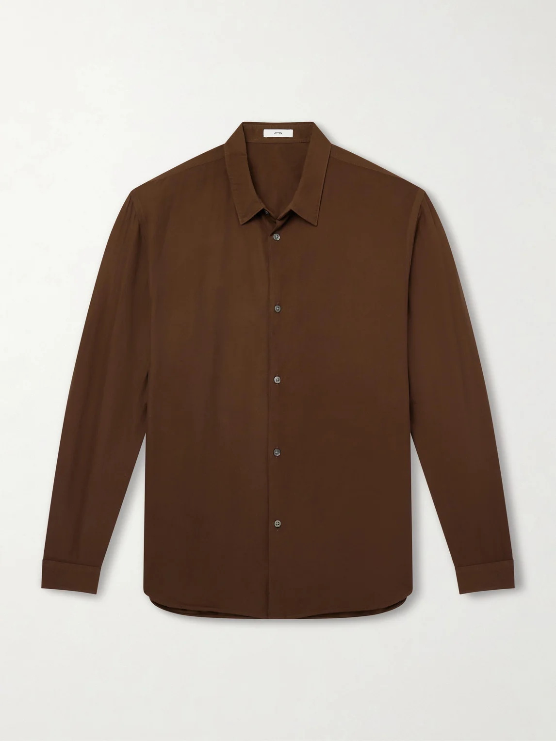 Cotton and Silk-Blend Shirt - 1