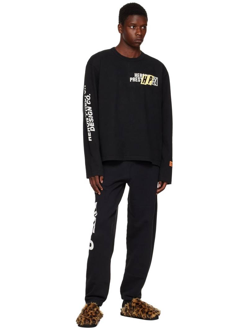Heron Preston Black 'Style' Lounge Pants outlook