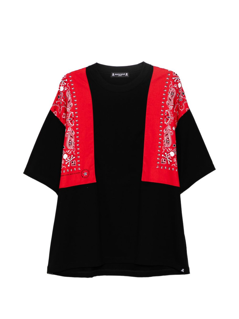 bandana-print T-shirt 1