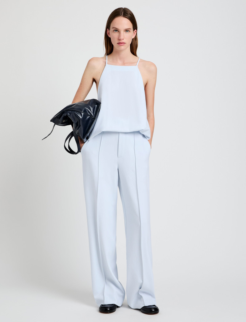 Proenza Schouler Weyes Pant in Matte Double Crepe outlook