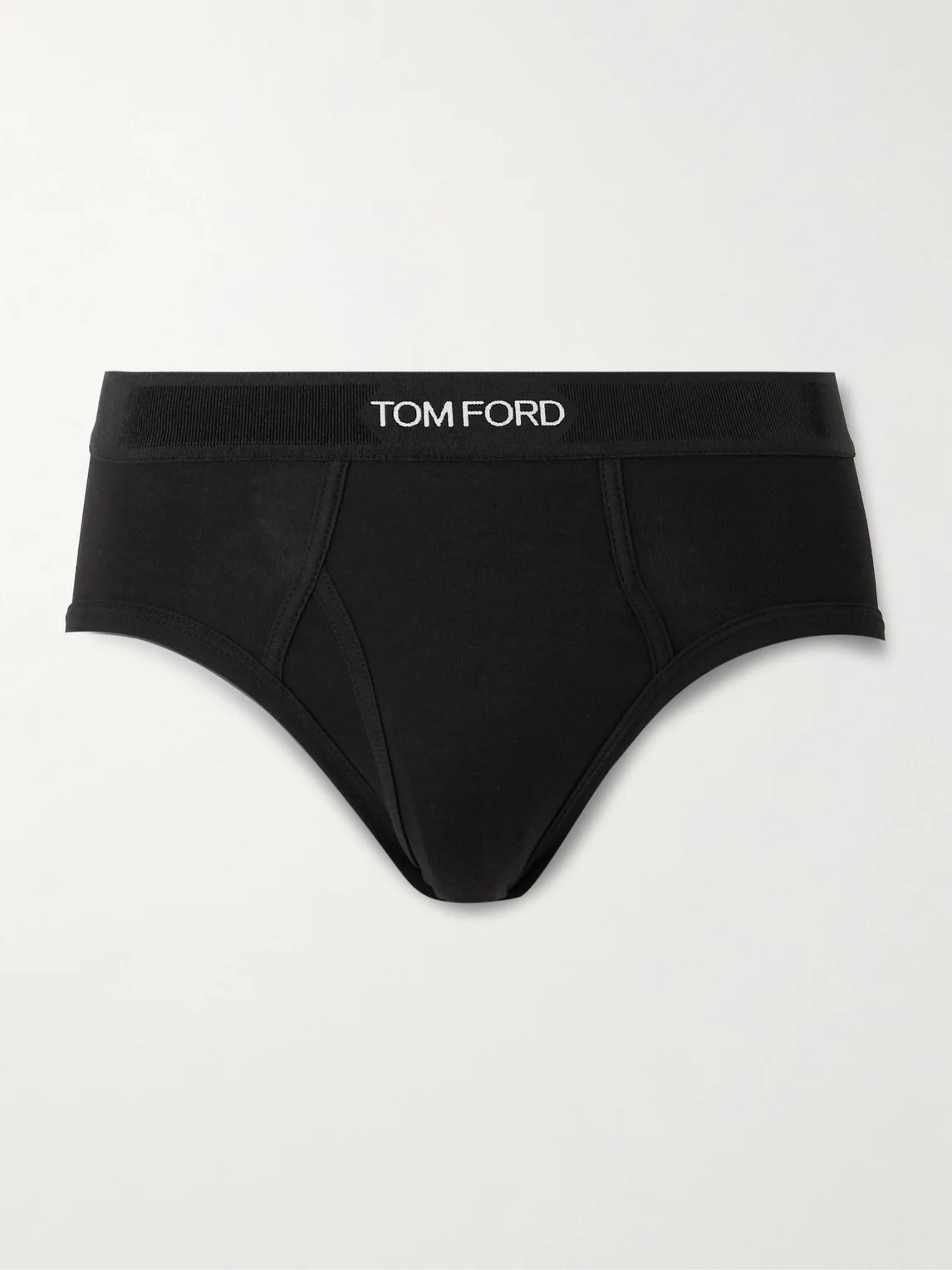 Stretch-Cotton Briefs - 1
