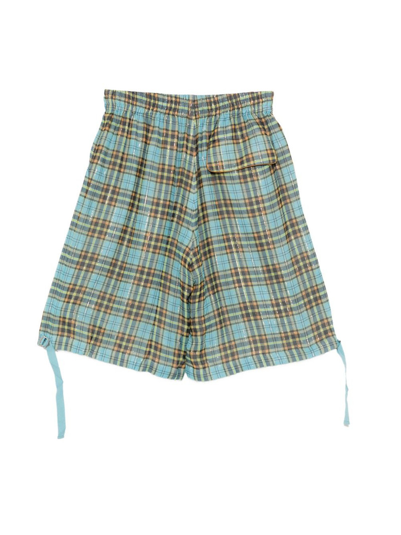 UNDERCOVER plaid shorts outlook