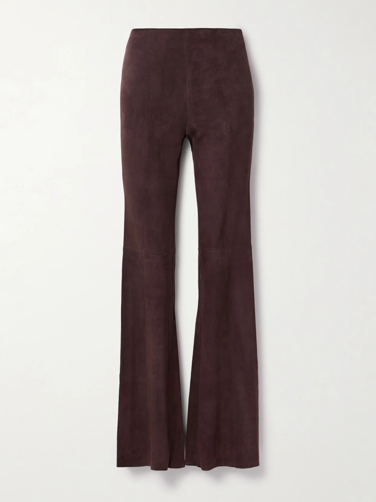 Gégé Suede Flared Pants - 1