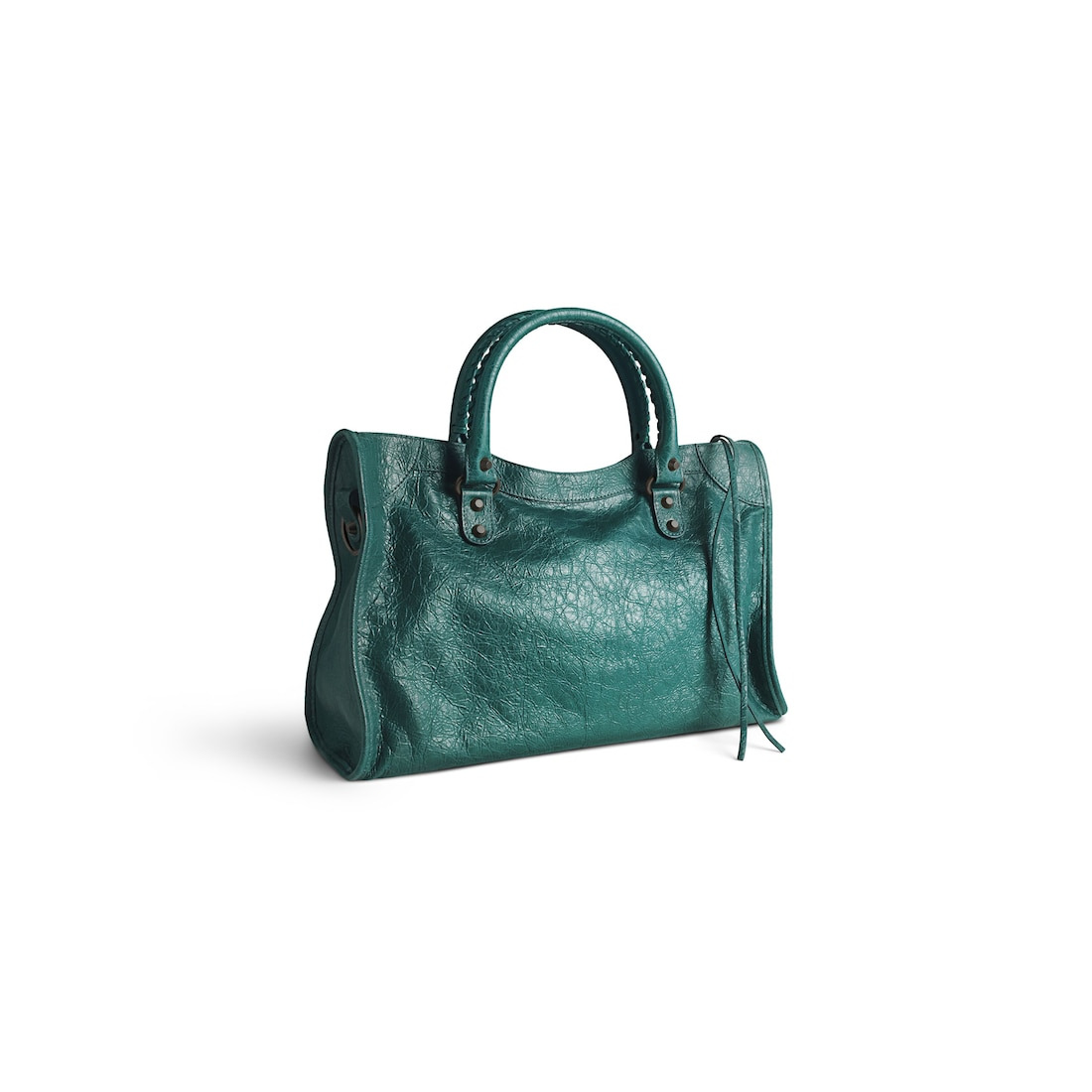 Women's Le City Bag Medium in Dark Emerald - 3