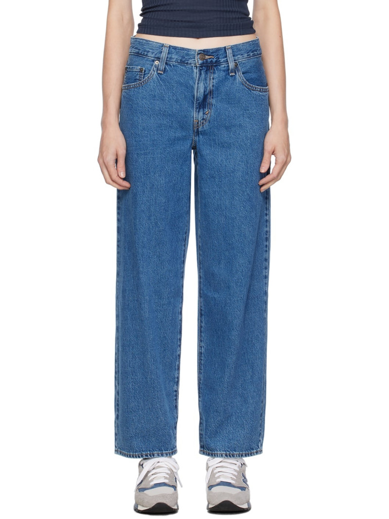 Blue Baggy 아빠 청바지 1