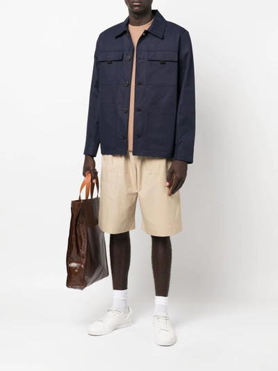 A.P.C. multi-pocket shirt jacket outlook