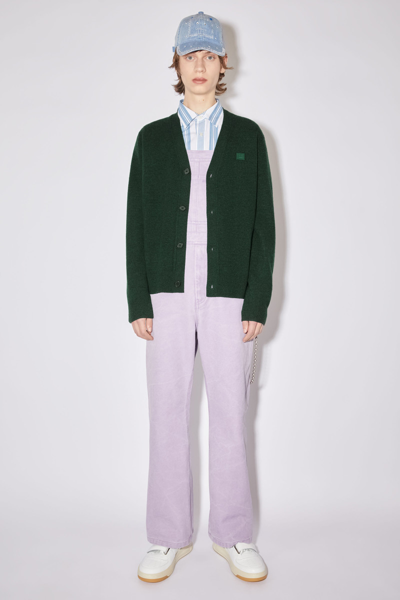 Acne Studios Wool cardigan - Bottle green outlook