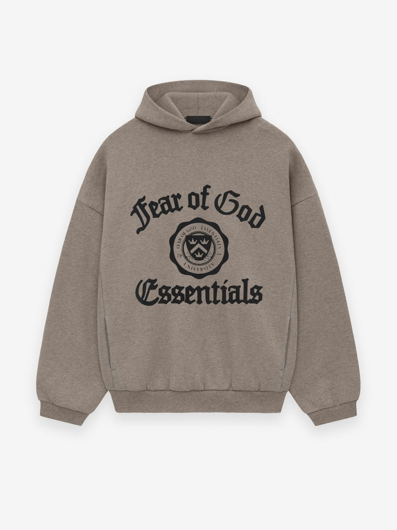 무거운 Fleece 빈티지 Shrunken Hoodie - 1