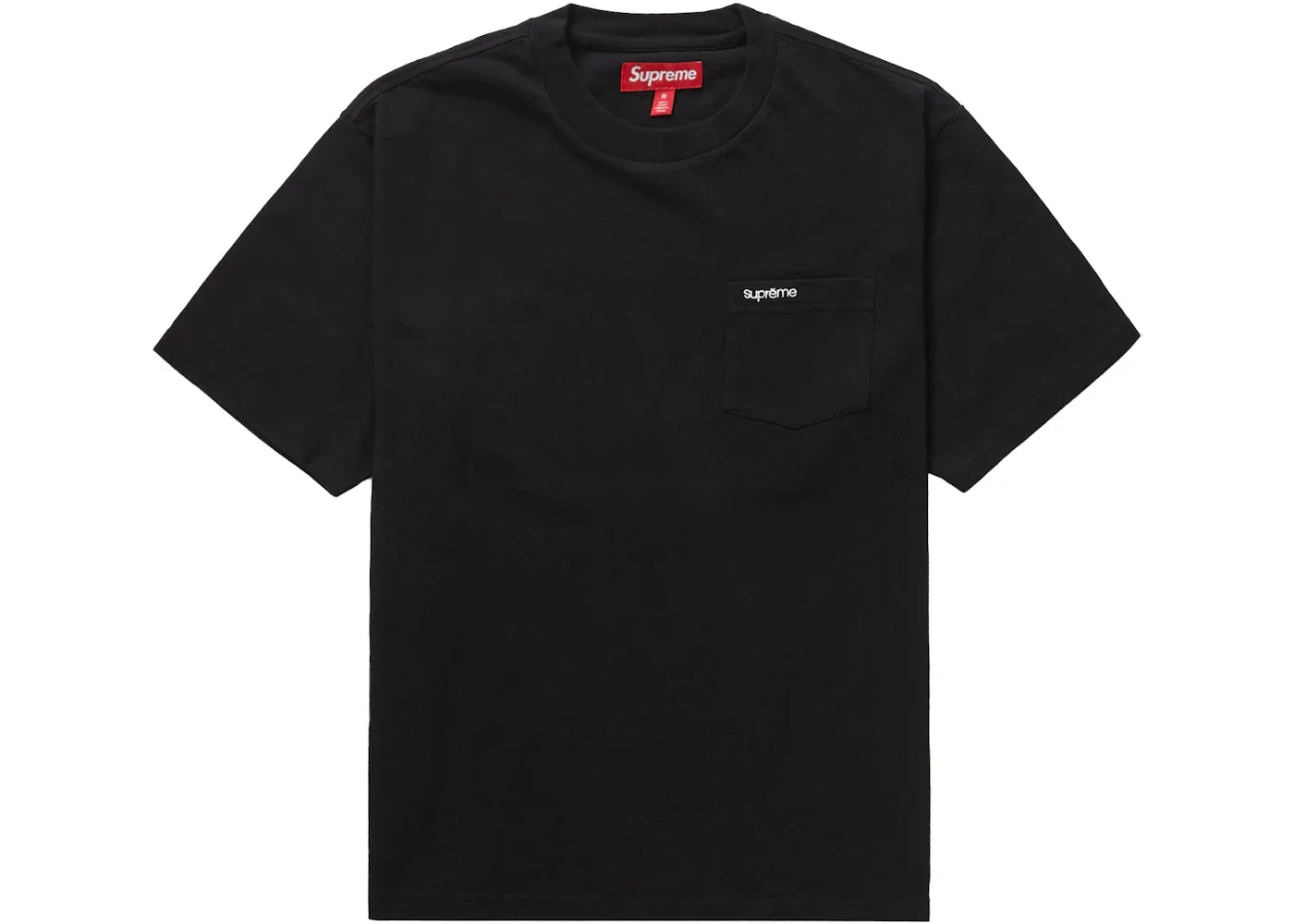 Supreme S/S Pocket Tee (FW23) Black - 1