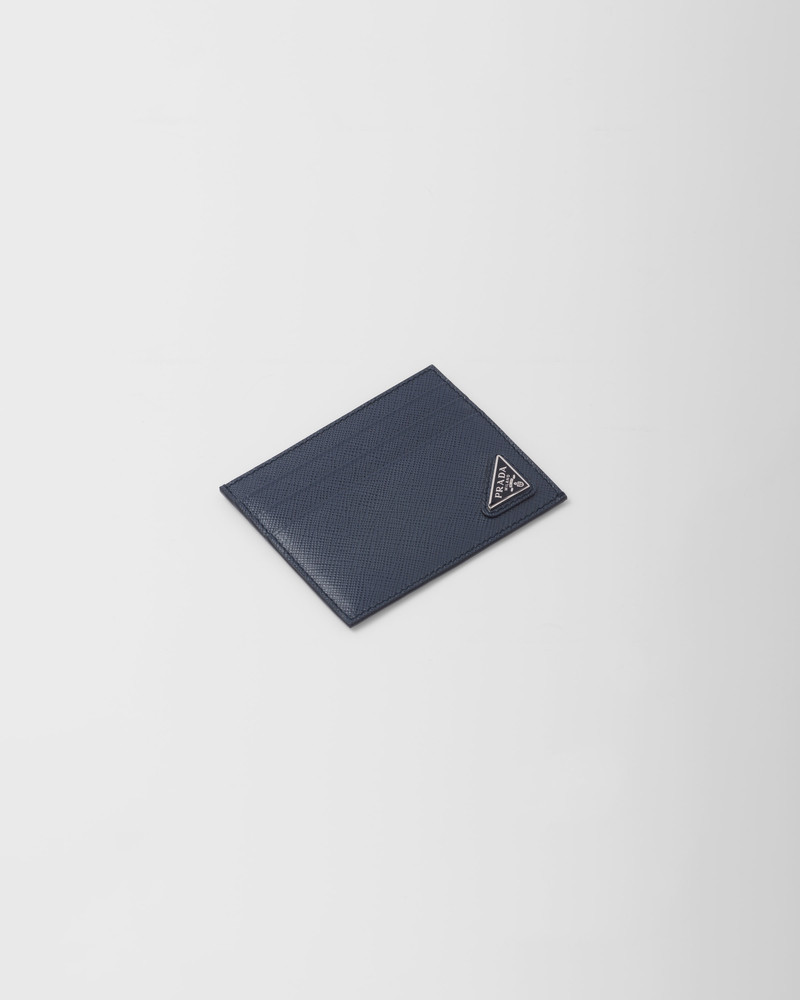 Prada Saffiano leather card holder outlook