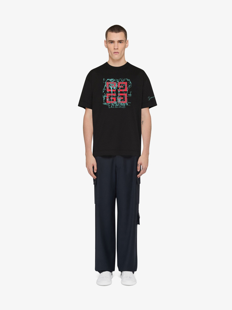 Givenchy 4G T-SHIRT IN COTTON outlook
