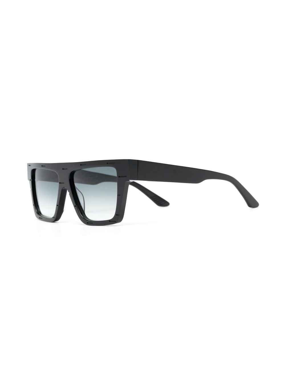 logo-print oversize-frame sunglasses - 2