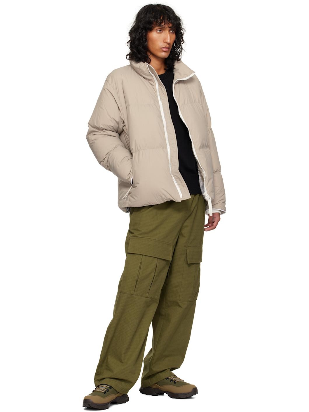 Beige Lawrence Puffer Down Jacket - 5