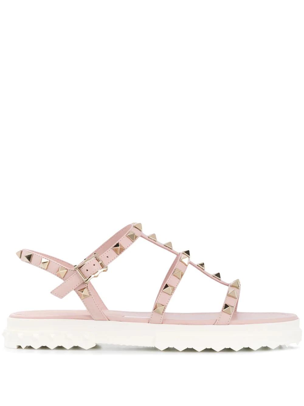 Rockstud platform sandals - 1