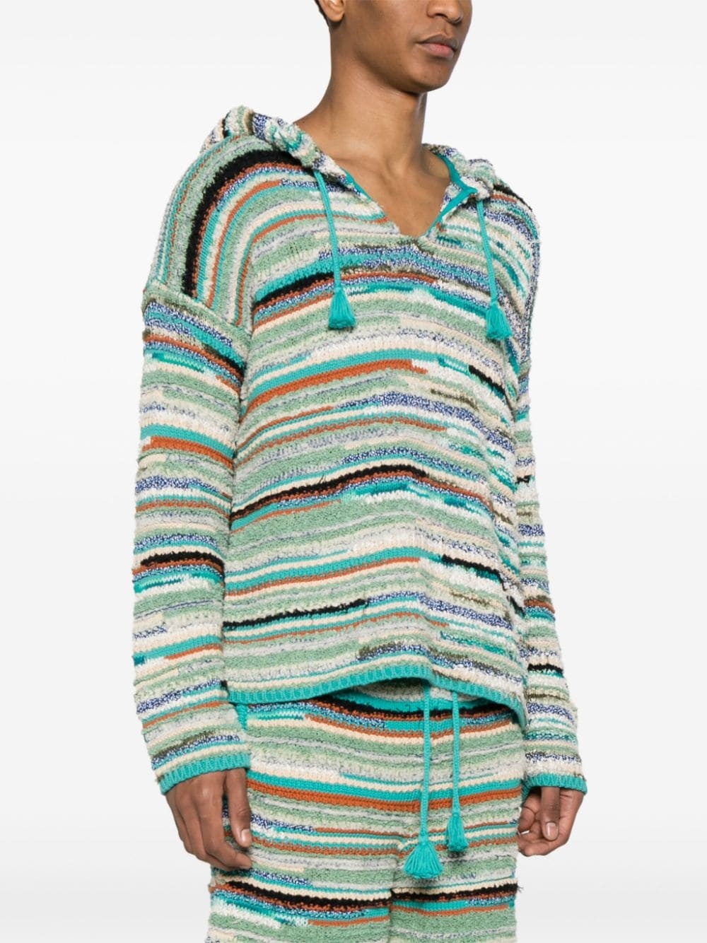Madura I chunky-knit hoodie - 3