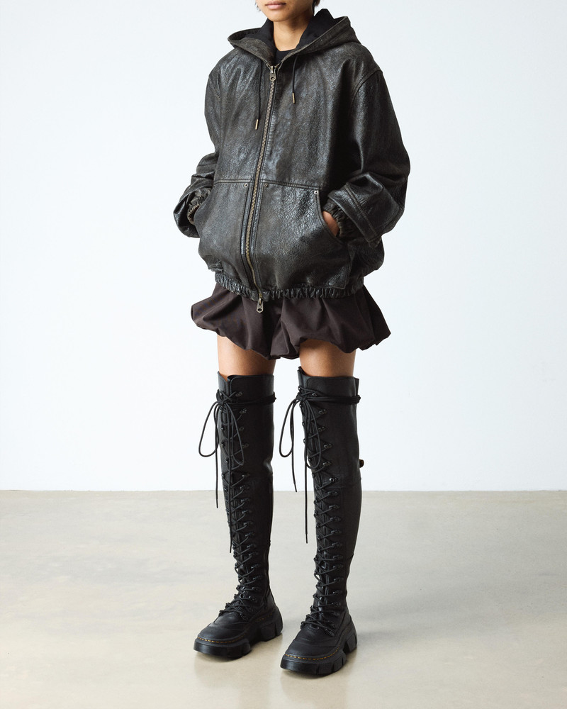 Dr. Martens DMXL XTRM HI Extra Tall Soft Leather Platform Boots outlook