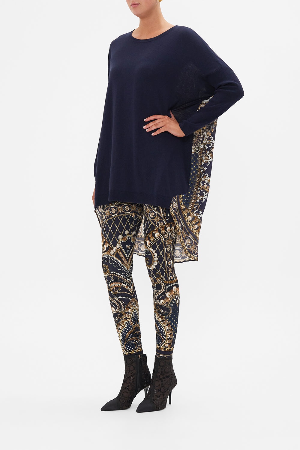 LONG SLEEVE JUMPER WITH PRINT BACK - 6