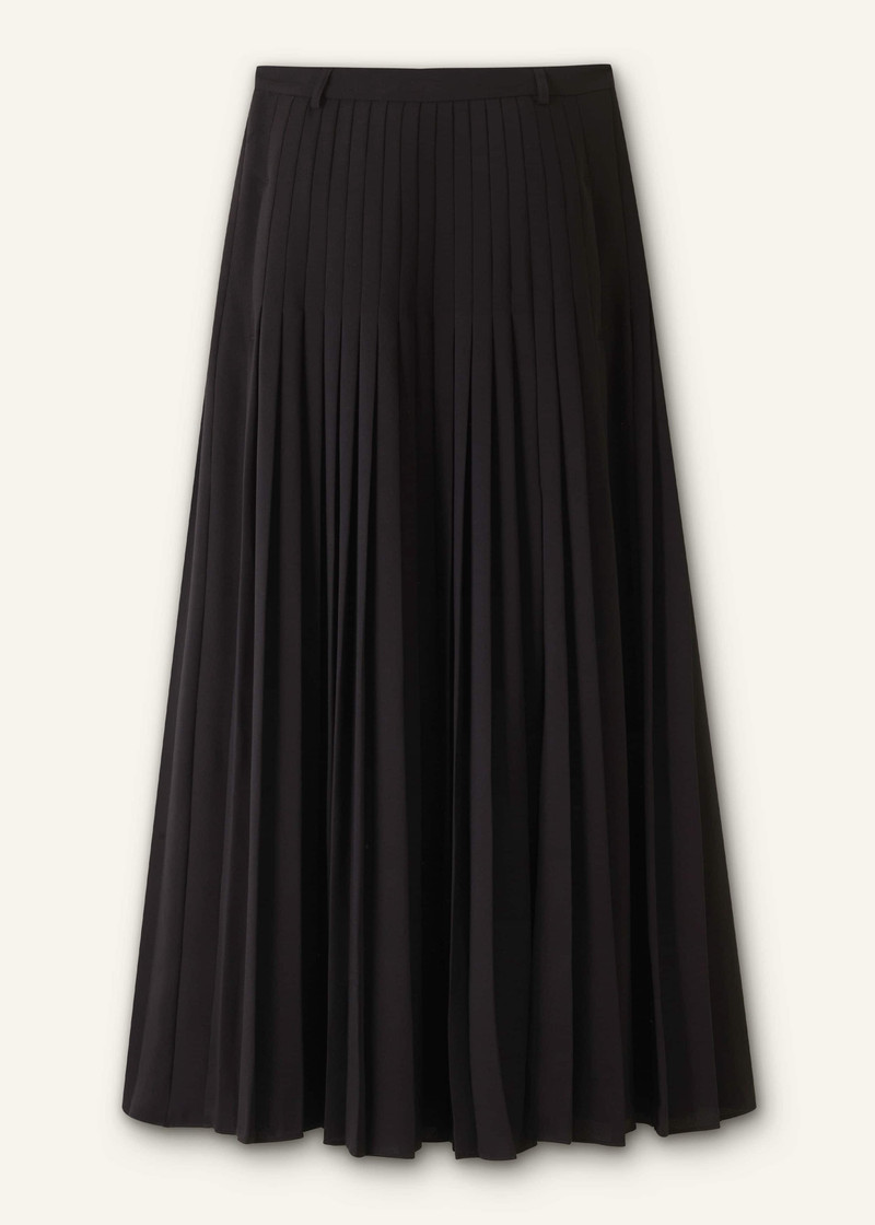 Slit Full-Length Skirt - 1