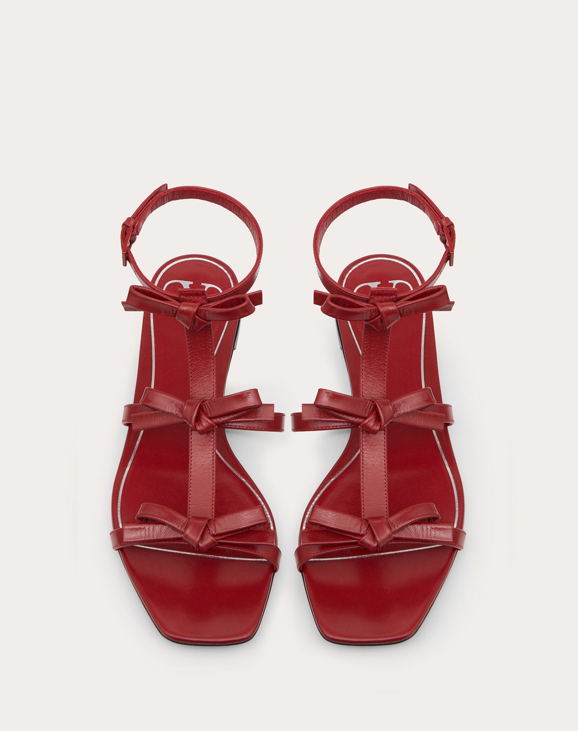 FRENCH BOWS KIDSKIN FLAT SANDAL - 4