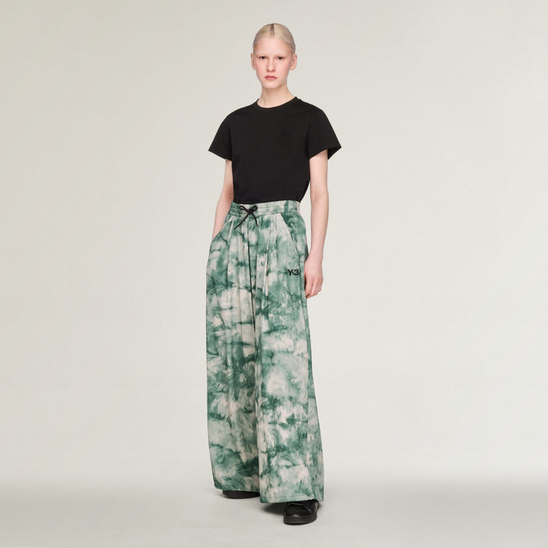 Y-3 RAW EDGE 3 STRIPES AOP WIDE PANTS 6