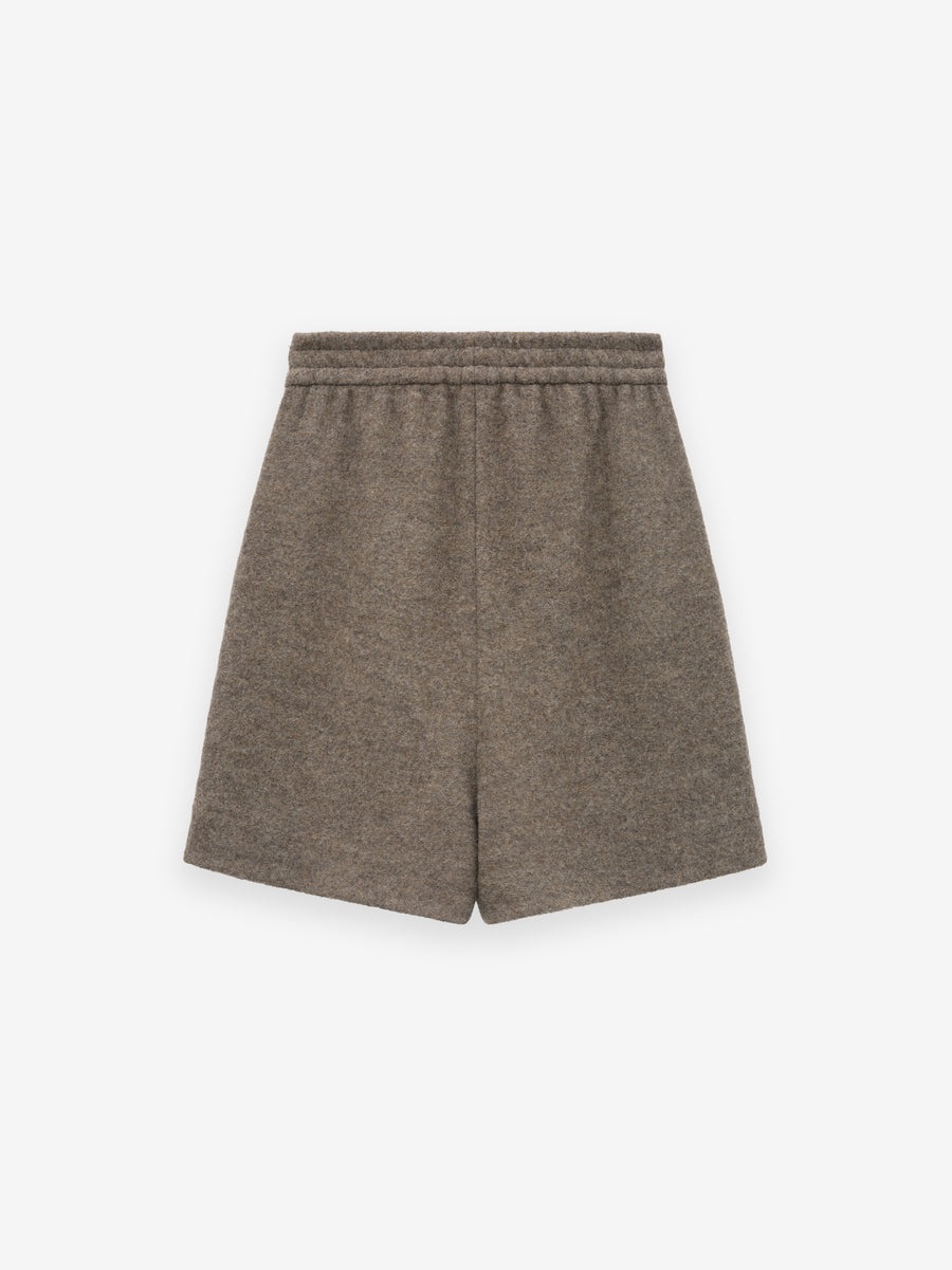 Boiled Wool Relaxed Shorts - 2