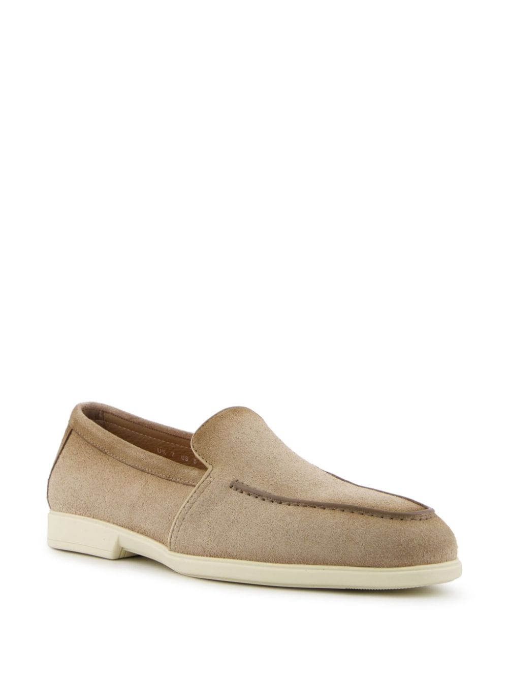 Malibu almond-toe leather loafers - 2