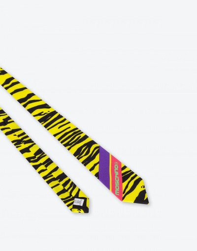 Moschino TIGER PRINT TIE outlook